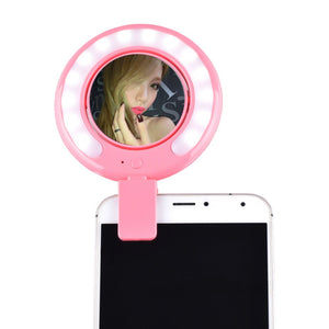 Mini Smartphone Selfie LED Light