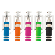 2017 New Arrival Mini Extendable Handheld Selfie Stick Wired Remote Shutter Monopod for Xiaomi Iphone Drop Shipping