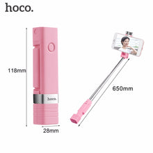 HOCO K4 Universal Mini Bluetooth Selfie Stick Wireless Handheld Monopod Extendable Portable Selfiestick For iPhone For Android
